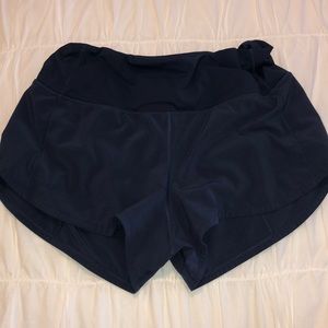 Lululemon high waisted speed shorts!!